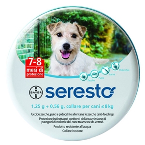 Bayer Seresto Collare Antiparassitario per Cani fino a 8 kg