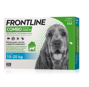 Frontline Combo Spot-on Cani da 10 a 20 kg Antiparassitario 3 Pipette