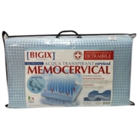 Bigix Guanciale Memory Memocervical Cuscino Cervicale
