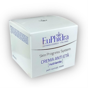EuPhidra Skin Progress System Crema Anti Età Nutriente 40 ml