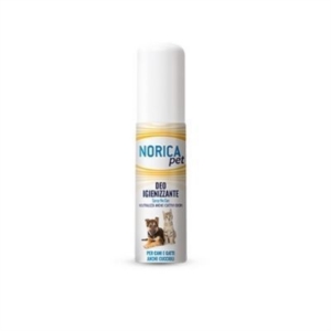 Norica Pet Deo Igienizzante spray 100 ml per Cani e Gatti