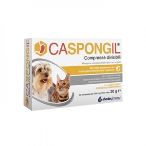 Shedir Pharma Caspongil 30 Compresse Divisibili per Cani e Gatti