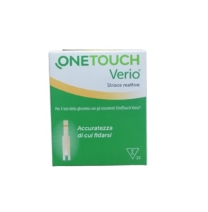 OneTouch Verio Controllo Glicemia 25 Strisce Reattive