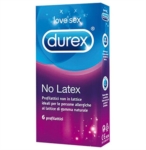 Durex No Latex Senza Lattice 6 Profilattici