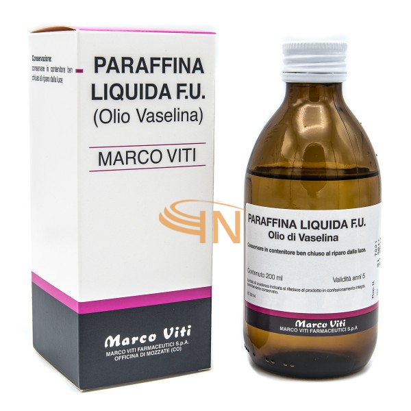Marco Viti Paraffina Liquida F.U. Olio Vasellina 200 ml