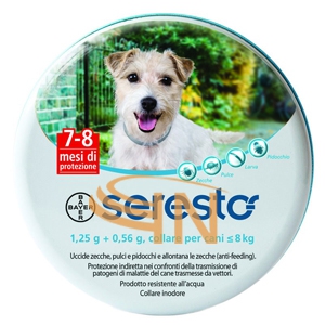Seresto Collare Antiparassitario per Cani fino a 8 kg