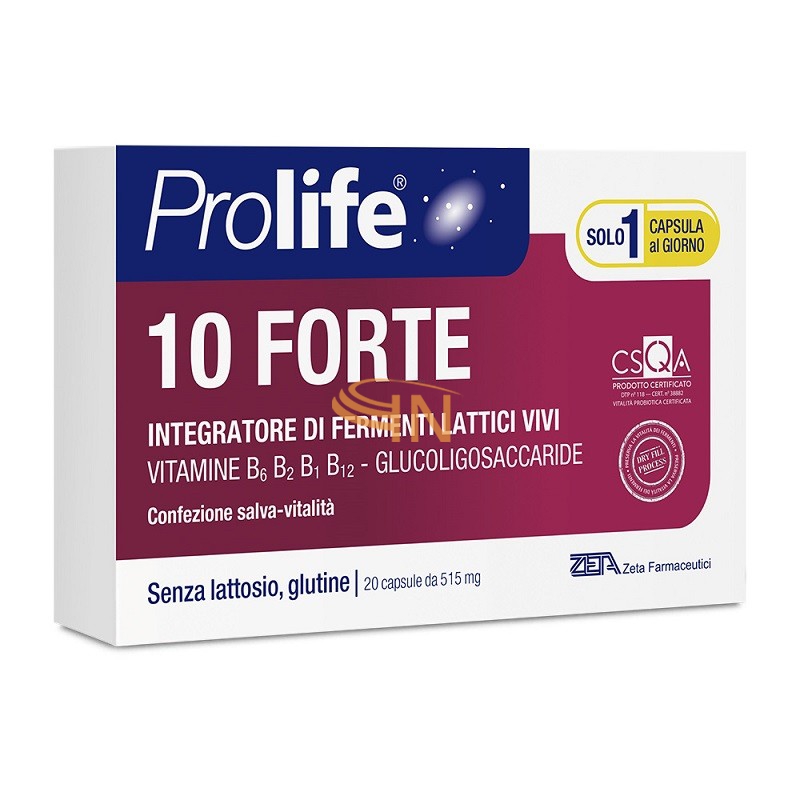 Prolife 10 Forte 20 capsule