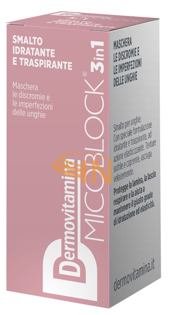 Dermovitamina Micoblock Smalto Idratante e Trasparente Nude 5 ml