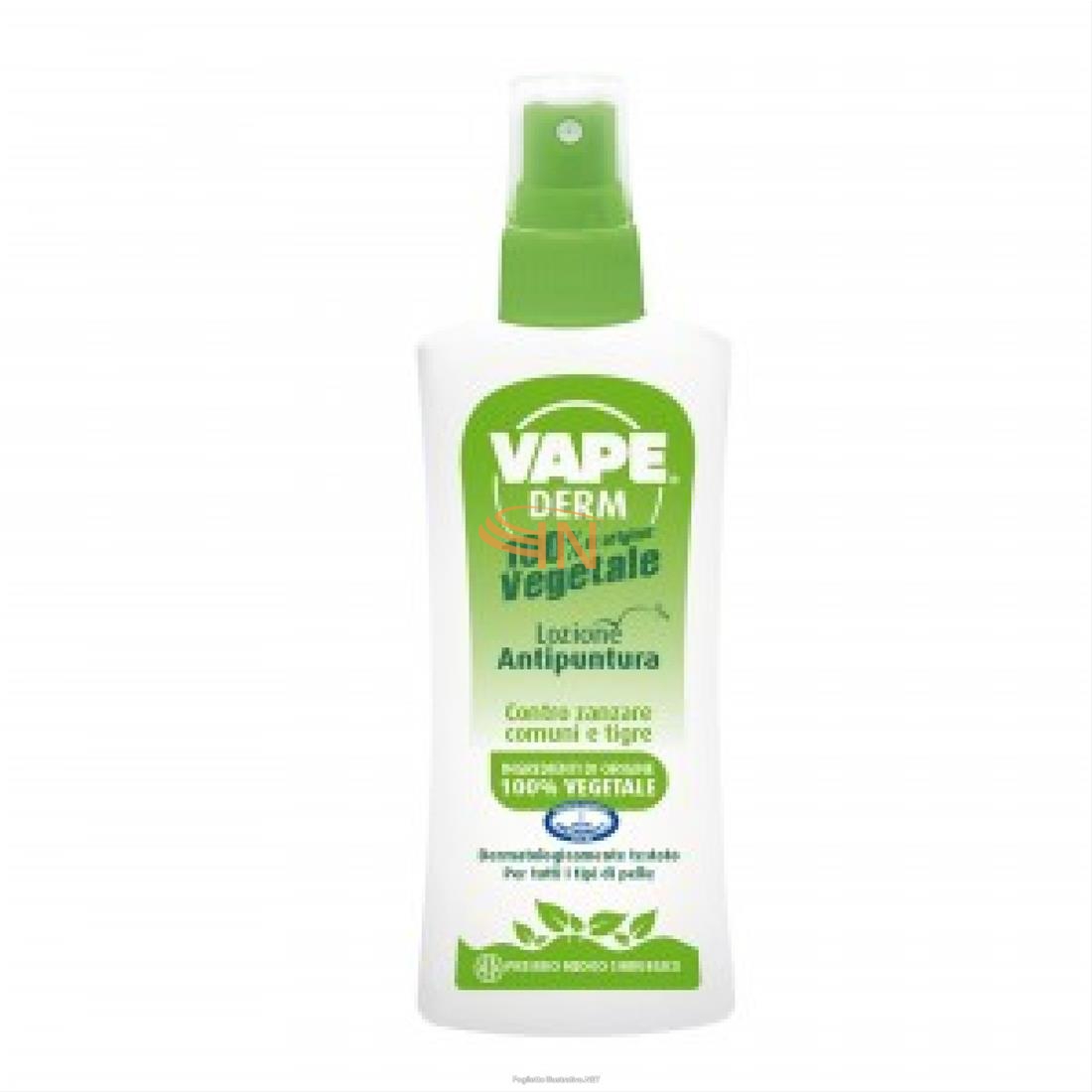 Vape derm 100% origine vegetale lozione 100 ml