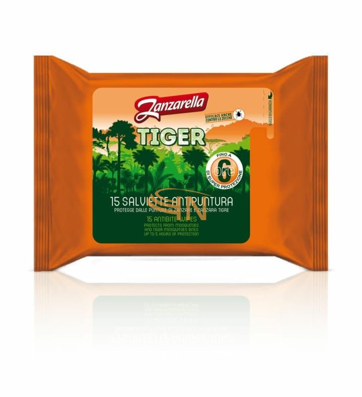 Coswell Zanzarella tiger antipuntura 15 salviette