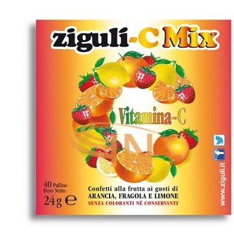 Falqui Ziguli-C Mix Vitamine 40 Palline 24g