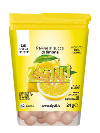 Ziguli limone 40 palline 24 g