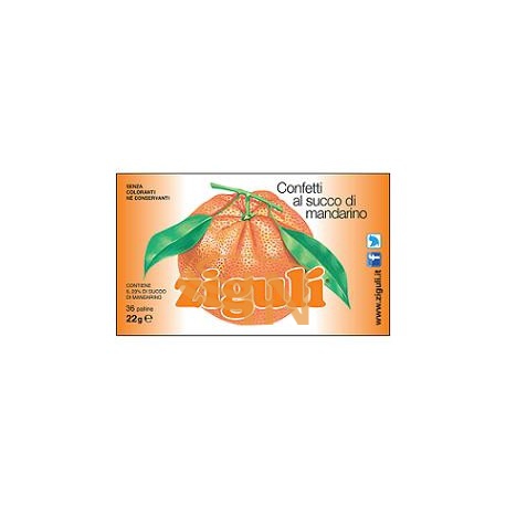Ziguli mandarino 36 palline 22 g