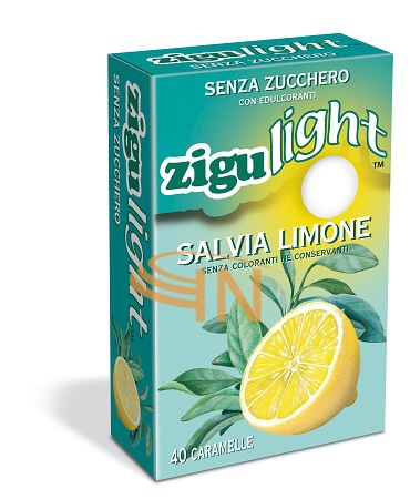 Zigulight salvia limone 40 caramelle 40 g