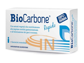 Depofarma Biocarbone rapido 8 flaconcini
