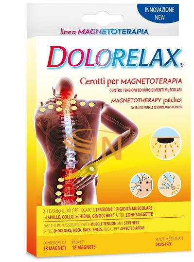 Cerotto magnetico dolorelax 18 magneti	