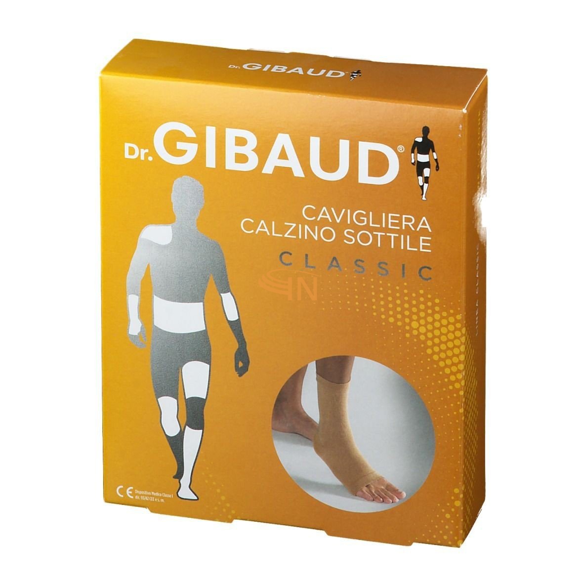 Gibaud Cavigliera Calzino Sottile Cotone taglia 3