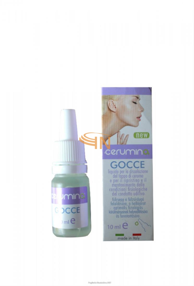 Cerumina Gocce Liquido Per La Dissoluzione Del Tappo Di Cerume 10ml