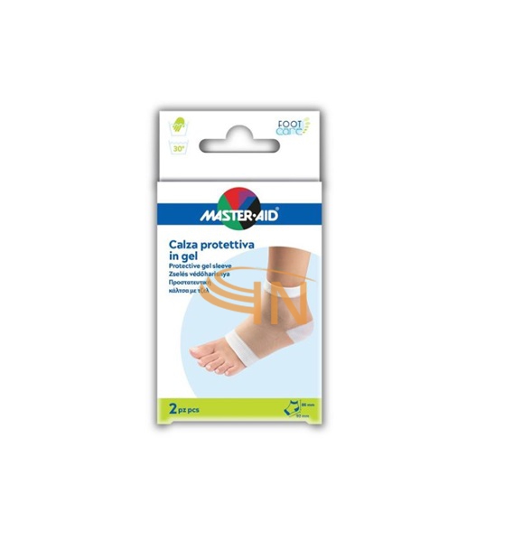 Calza master-aid con protezione idratante in gel 1 paio