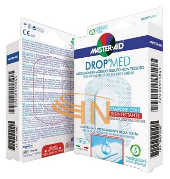 Medicazione adesiva master-aid drop med 15x17 3 pezzi