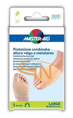 Protezione master-aid per alluce valgo e metatarso Misura Large 1 Pezzo