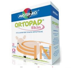 Cerotto Oculare Ortopad bianco regular 50 pezzi