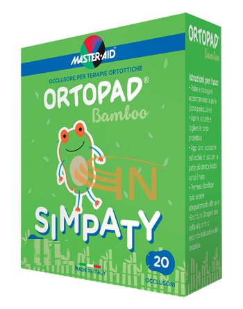 Master-Aid Ortopad Cotton Simpaty Occlusore Per Terapie Ortottiche Medium 20 Pez