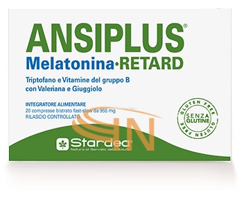 Stardea Ansiplus Melatonina-Retard 20 Compresse