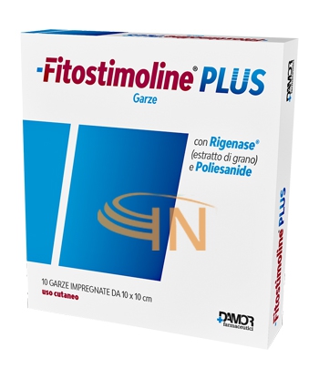 Fitostimoline Plus Garze 10x10cm Damor 10 Pezzi