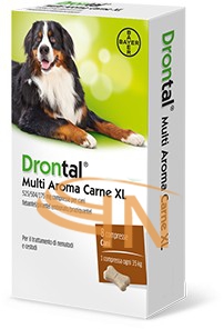 Drontal Multi Aroma Carne XL 8 Compresse