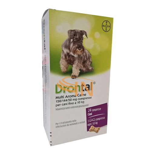 Drontal Multi Aroma Carne 24 Compresse Per Cani