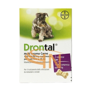 Drontal multi Aroma Carne 2 compresse