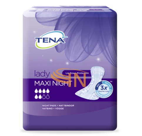 Tena Lady Pannolone Assorbente Maxi Night 12 Pannoloni