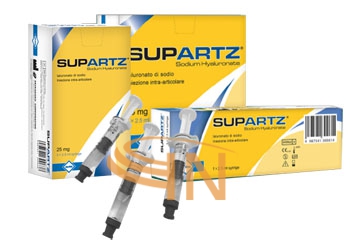 Siringa preriempita intra-articolare supartz acido ialuronico 10 mg 2,5 ml 5 pez