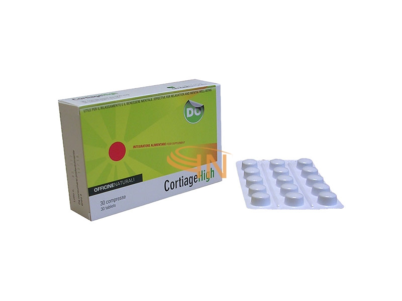 Cortiage high 30 compresse 550 mg