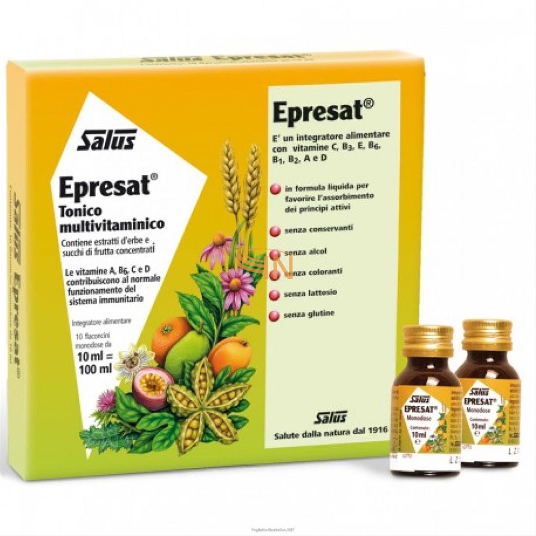 EPRESAT TONICO MULTIVITAMINICO 10 FLACONCINI DA 10 ML