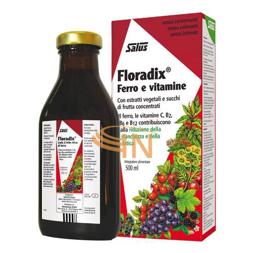 Salus Floradix Ferro e Vitamine 500 ml