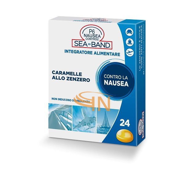 P6 Nausea Control 24 Caramelle Allo Zenzero