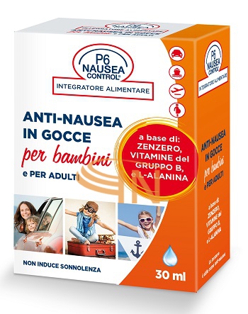 P6 Nausea Control Gocce Anti Nausea Bambini 30 ml
