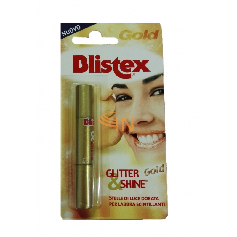 Blistex Glitter & Shine Gold Per Labbra