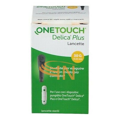 Onetouch delica Plus 25 pezzi Lancette pungidito