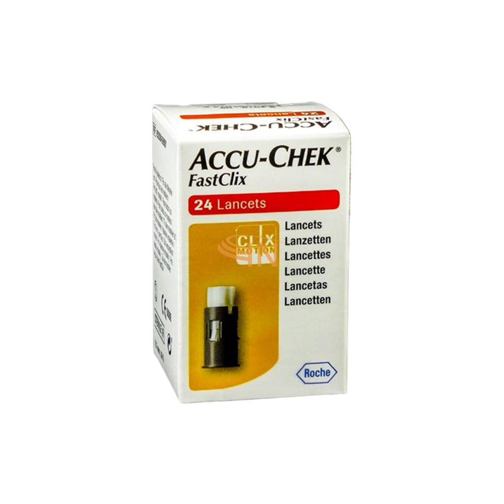 Accu-Chek Fastclix 24 Lancette Pungidito