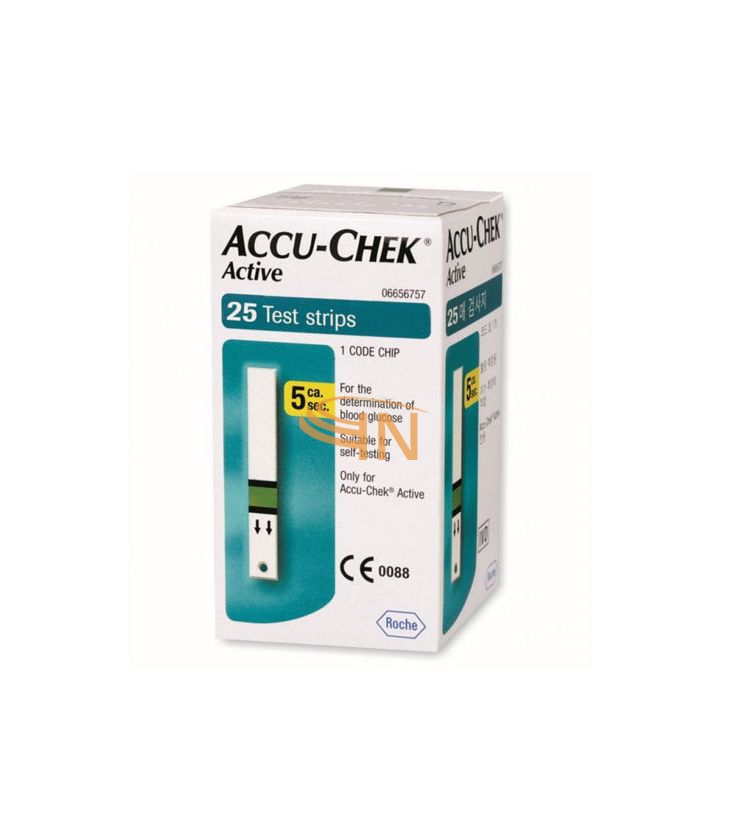 Accu-Chek Active Strisce Misurazione Glicemia 25 pezzi