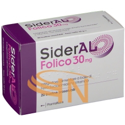 Sideral Folico 30 Mg 20 Bustine Orosolubili