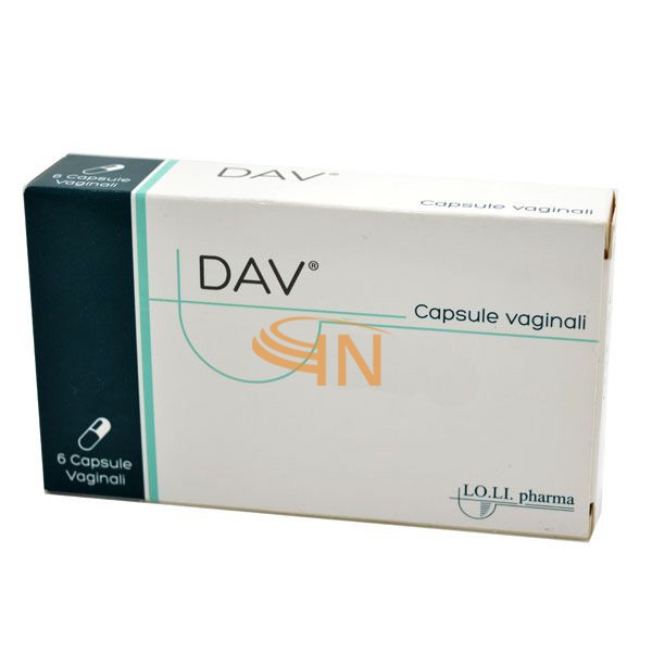 Lo.li.pharma Dav Capsule Vaginali 6 Pezzi