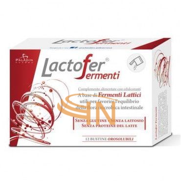Paladin Pharma Lactofer Fermenti 12 Bustine Orosolubili