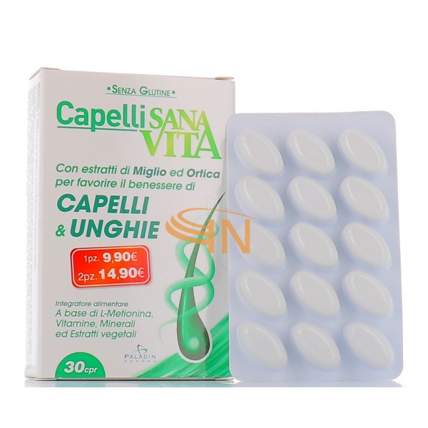 Paladin Pharma Sanavita Capelli 30 Compresse