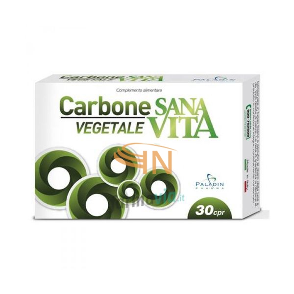 Paladin Pharma Sanavita Carbone Vegetale 30 Compresse