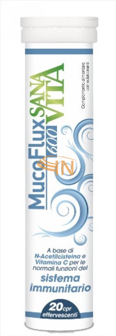 Sanavita Mucoflux 600 20 Capsule Effervescenti