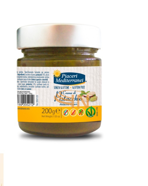 Piaceri Mediterranei Crema Pistacchio Senza Glutine 200 grammi